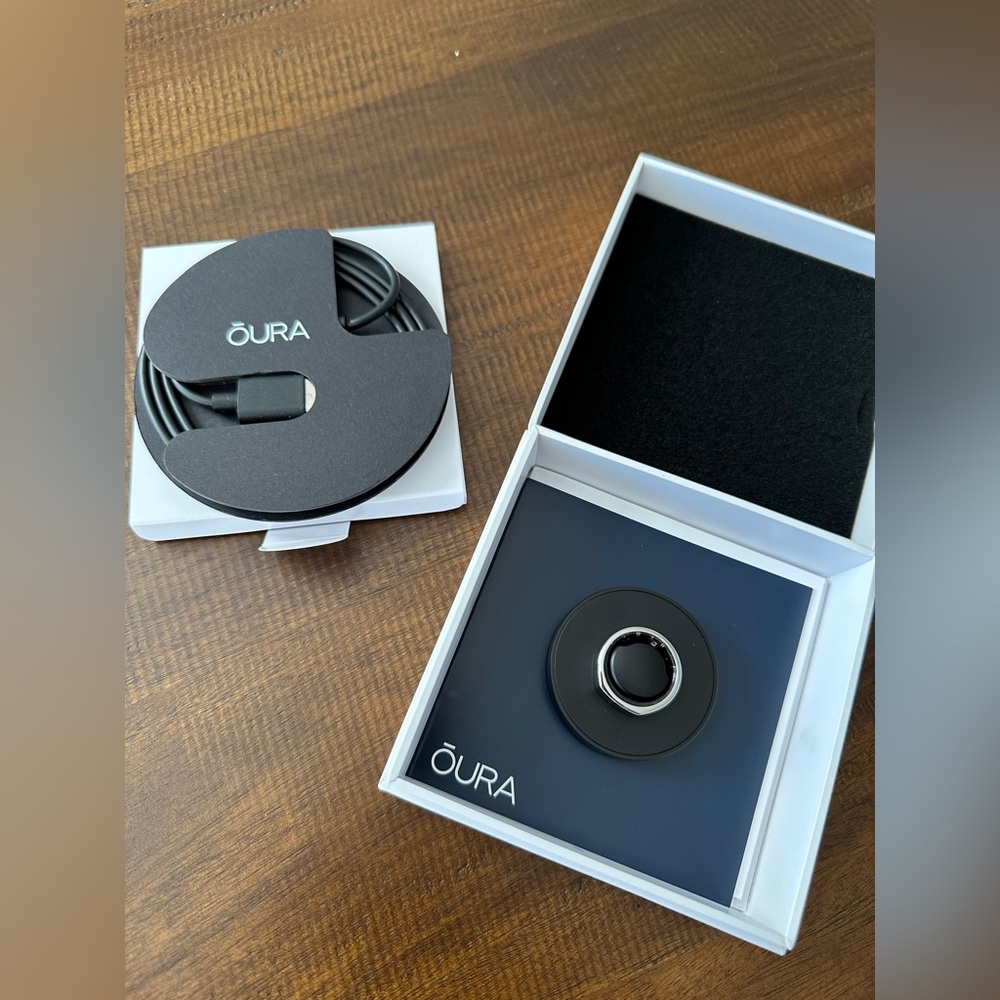 Oura Ring - Gen3 Heritage Silver US7
